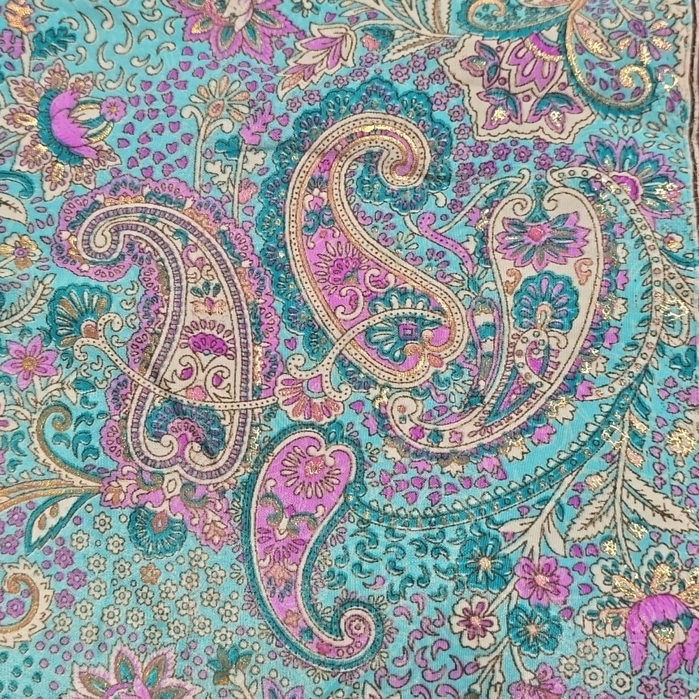 Cienna Colorful Paisley Boho Maxi Skirt - Picture 10 of 11